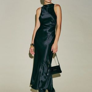 Reformation Cassette Silk Dress Size 0